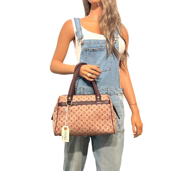 Louis Vuitton Handbags - Authentic Louis Vuitton Satchel Bag Mini Joesphine PM Used LV Handbag Vintage